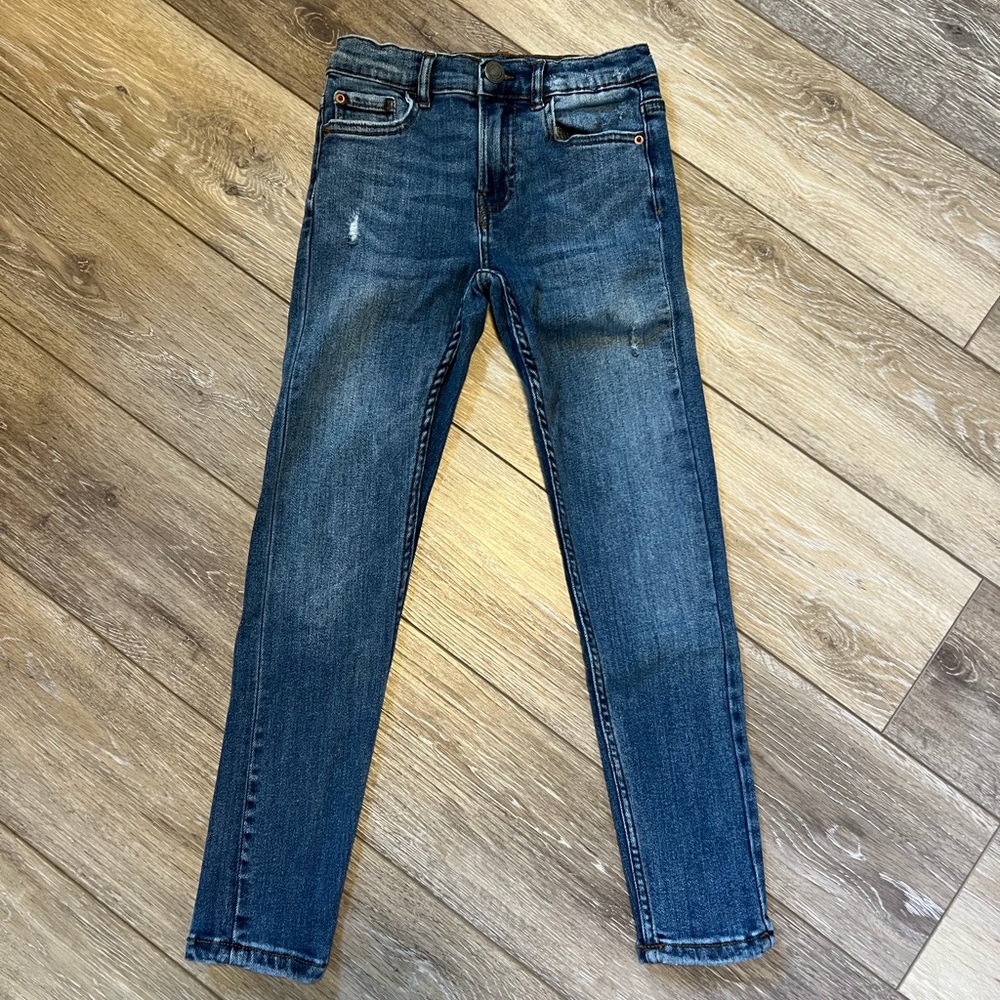 ZARA Kids super elastic stretchy skinny jeans kids size 8
